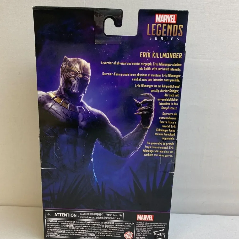 Hasbro Marvel Legends Action Figure‎ Erik Killmonger Black Panther Legacy